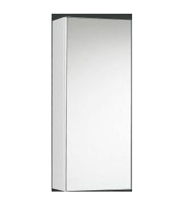 300*750 Gloss White One Door Polished Edge Mirror Shaving Cabinet Unit