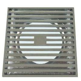 100mm Linear Pattern Square Floor Drains