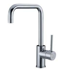 Sink Mixer with U-Shape Neck and Pin Handle Chrome