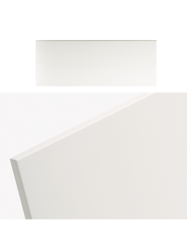 Wall Cabinet End Panel 2 Pac Gloss White