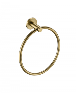 Hand Towel Ring Brushed Gold - Mica
