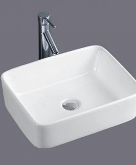 480*370*130mm Rectangle Above Counter Ceramic Basin