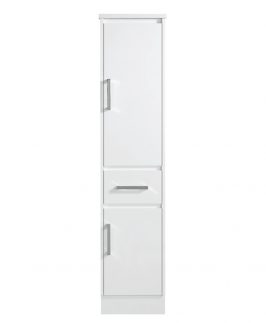 400*400*1345mm Two Doors One Drawer with Handle Tallboy