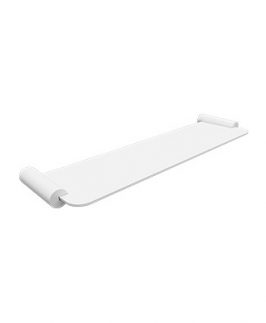 400mm Shower Shelf Matte White - Pillar