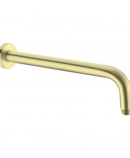 300/450mm Round Shower Arm Brushed Gold