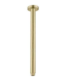 Round Ceiling Arm Brushed Gold