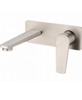 Combo Mixer and Spout Brushed Nickel - Celsior