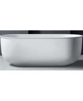 1700*800mm Gloss White Acrylic Freestanding Bath - Aria