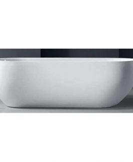 1500*700mm Gloss White Acrylic Freestanding Bath - Luna