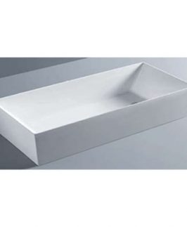 1500*700mm Gloss White 8mm Ultra Slim Rims Acrylic Freestanding Bath - Sophia