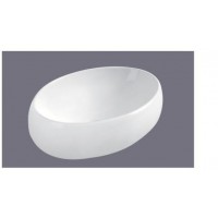 475*340*140mm Oval Above Counter Ceramic Basin