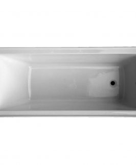 1700*750mm Gloss White  Acrylic Insert Bath - Louve