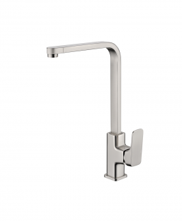 Sink Mixer Square Brushed Nickel - Chaser