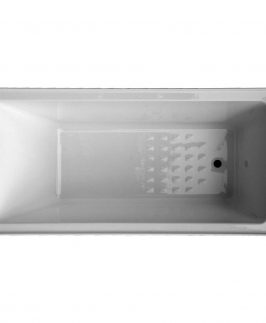 1800*800mm Gloss White with Anti-slip Pattern Surface Acrylic Insert Bath - Urban