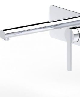 Shower Mixer With Spout Chrome - Romeo