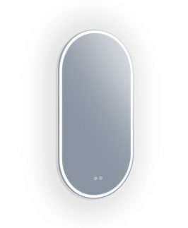 Remer 450*1200 Oval Aluminium Frame LED Mirror - Great Gatsby