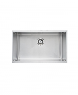 Stainless Steel Single Bowl Drop In/Undermount Kitchen Sink without Drainer 760*440*250mm - Pradus
